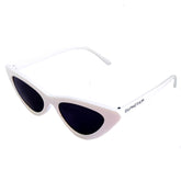 White Cat Eye Diffraction Glasses